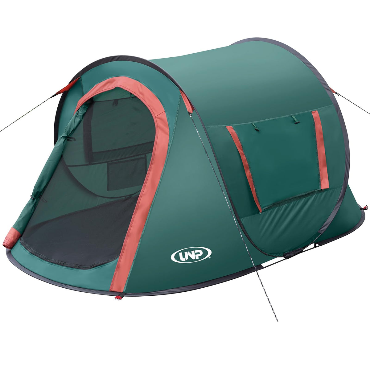 Pop up Tent2 Person Tent for CampingInstant Portable Beach TentEasy Pop-Up Shade Tents 2 Doors for Camping Hiking & Traveling with Carrying Bag